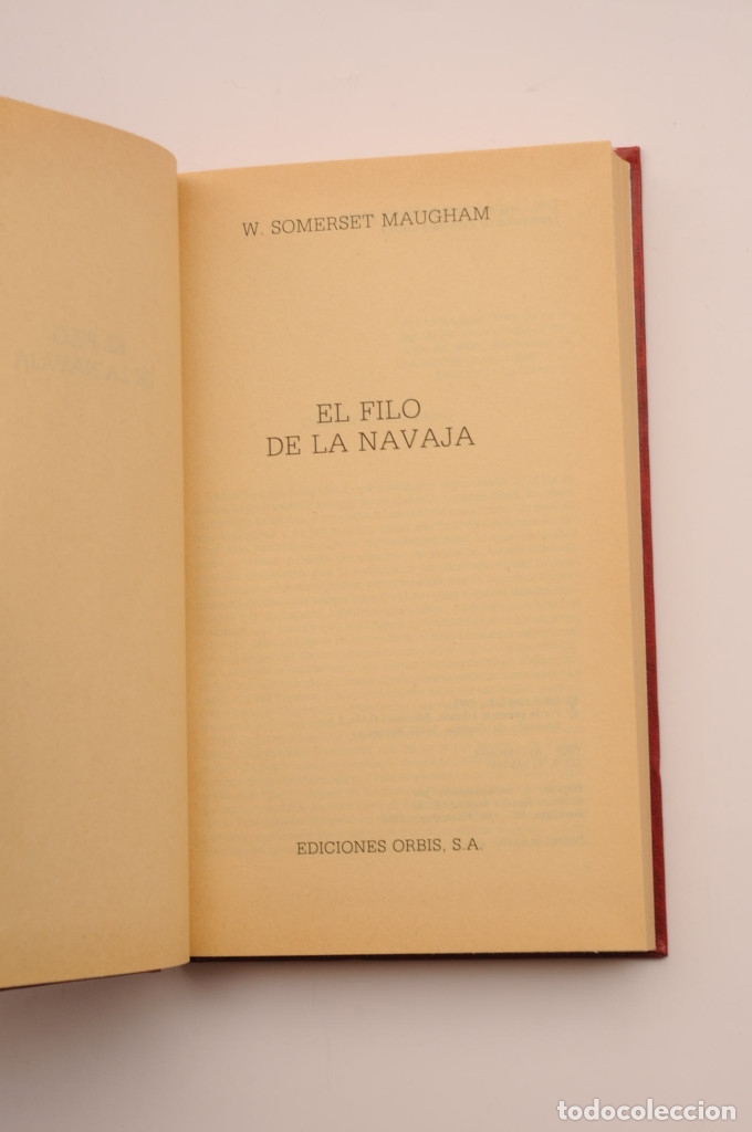 Libros: El filo de la navaja - MAUGHAM, William Somerset - Foto 2