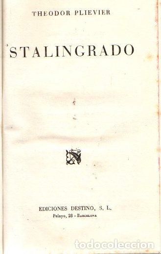 Libros: Stalingrado - Plievier, Theodor - Foto 1
