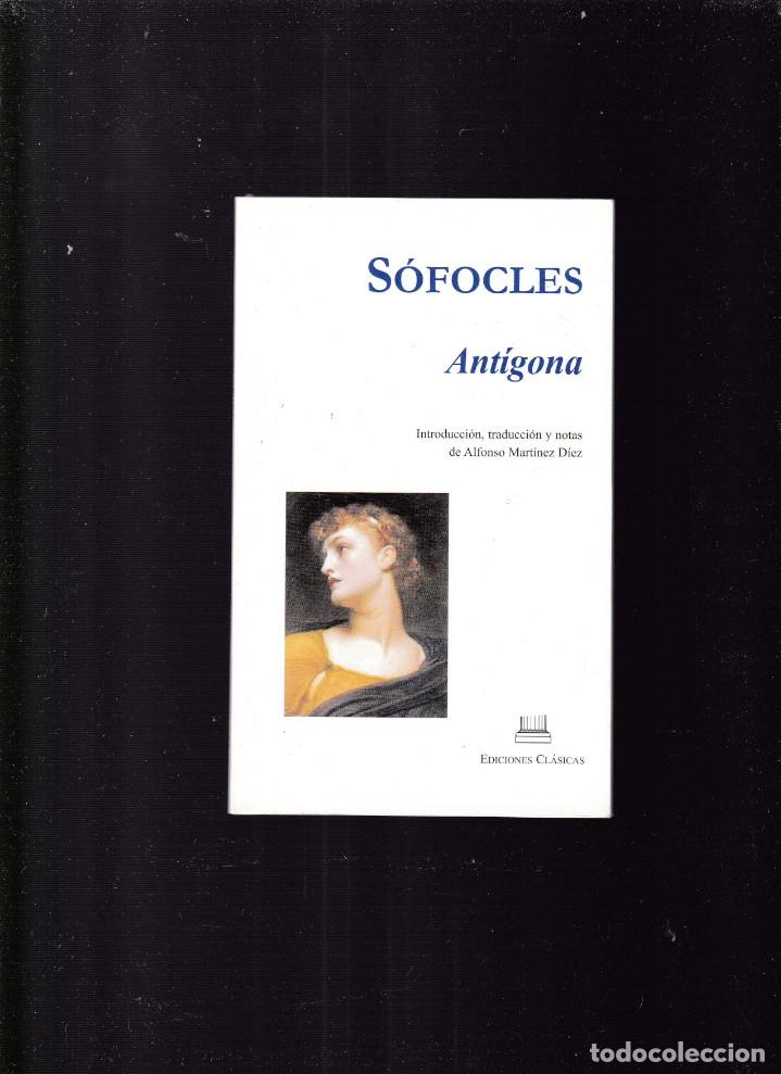 Libros: S&Oacute;FOCLES - ANT&Iacute;GONA - EDICIONES CL&Aacute;SICAS 2014 - Foto 1
