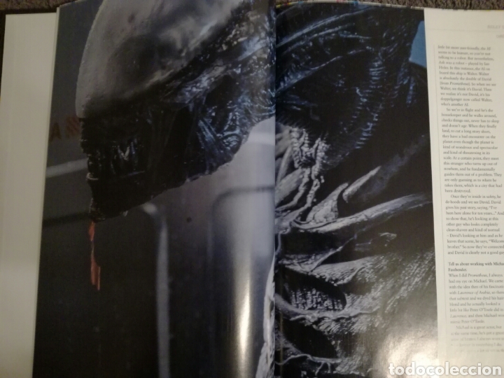 Libros: ALIEN Covenant Behind the Scenes de Ridley Scott Saga Aliens - Foto 4