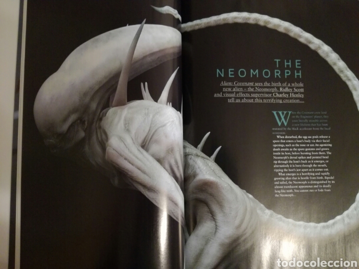 Libros: ALIEN Covenant Behind the Scenes de Ridley Scott Saga Aliens - Foto 5