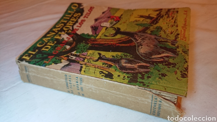 Libros: El Canastillo de Flores y La Granja de los Tilos, Cristobal Schmid, Editorial Difusi&oacute;n - Foto 1