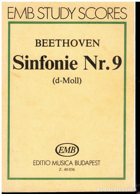 Libros: BEETHOVEN. SINFONIE Nr. 9 (d-Moll). - Foto 1