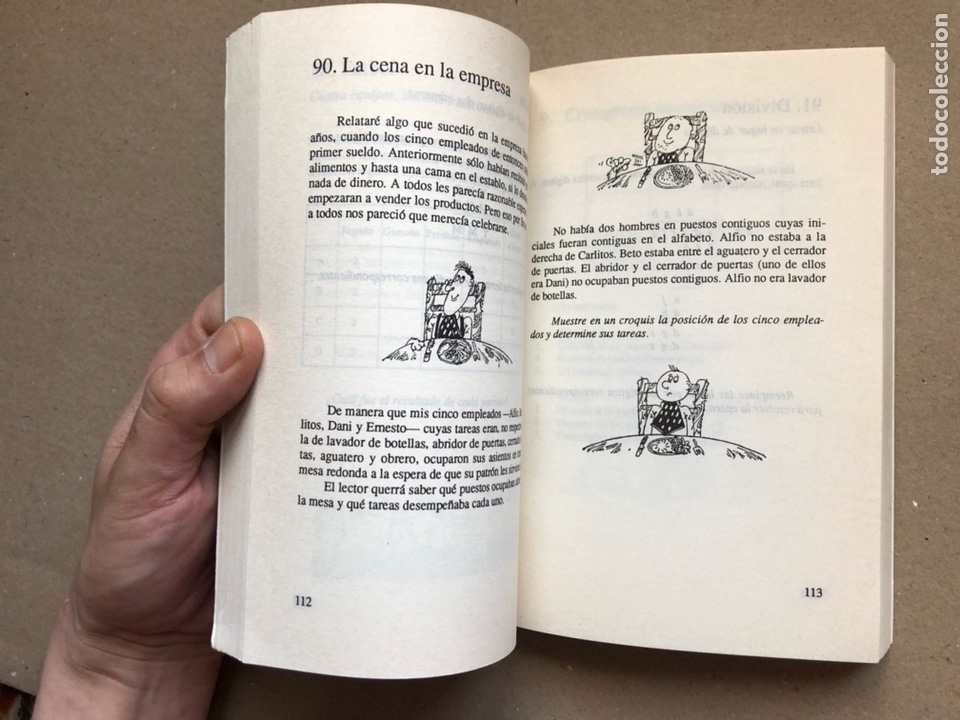 Libros: JUEGOS PARA DEVANARSE LOS SESOS. ENRIC EMMET. GEDISA EDITORIAL 2000. - Foto 5