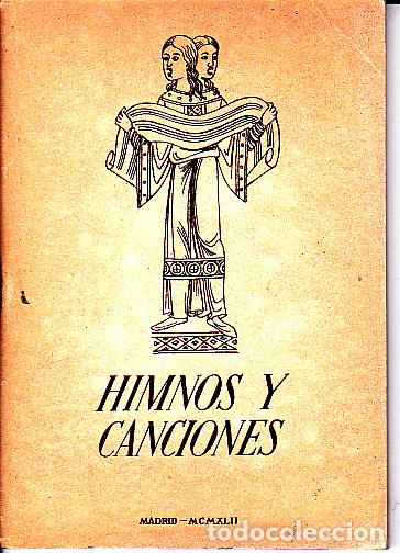 Libros: HIMNOS Y CANCIONES. - ANONIMO. - Foto 1
