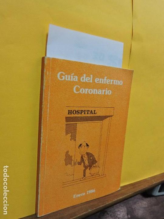 Libros: Gu&iacute;a del enfermo coronario. Bilbao 1986 - Foto 1