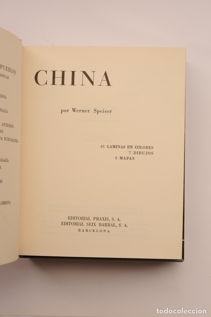 Libros: El arte de los pueblos. China - SPEISER, Werner - Foto 3