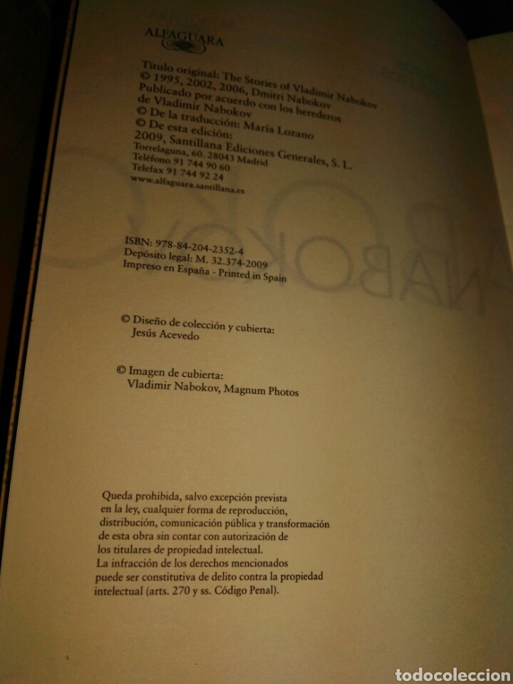 Libros: Cuentos completos edici&oacute;n definitiva NABOKOV - Foto 2