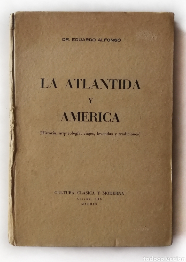 Libros: La Atl&aacute;ntida y Am&eacute;rica, Dr. Eduardo Alfonso - Foto 1