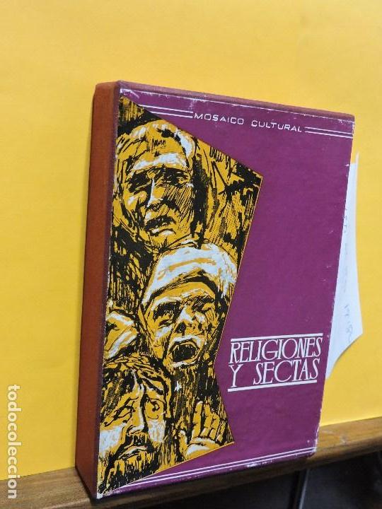 B&uuml;cher: Religiones y sectas del 1 al 20 (FALTA EL 9). Col. Mosaico Cultural. Ed. Delblan