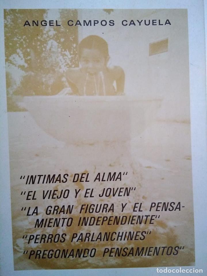 Livros em segunda m&atilde;o: Pregonando pensamientos. Antolog&iacute;a de textos. &Aacute;ngel Campos Cayuela