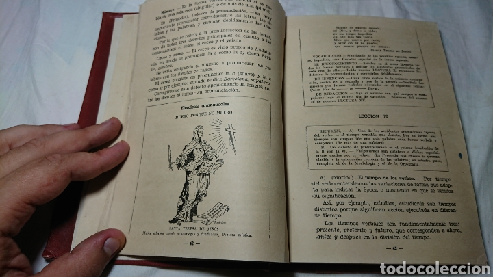 Libros: Gram&aacute;tica Espa&ntilde;ola - Plan Bachillerato 1957 - Foto 3