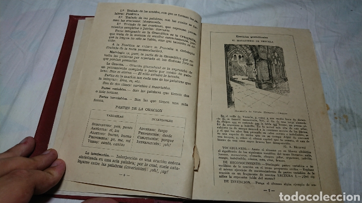 Libros: Gram&aacute;tica Espa&ntilde;ola - Plan Bachillerato 1957 - Foto 2