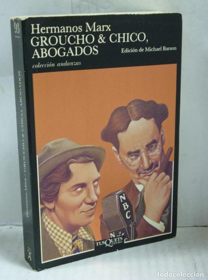 Libros: GROUCHO & CHICO, ABOGADOS. - Ed. de Michael Barson - Foto 1