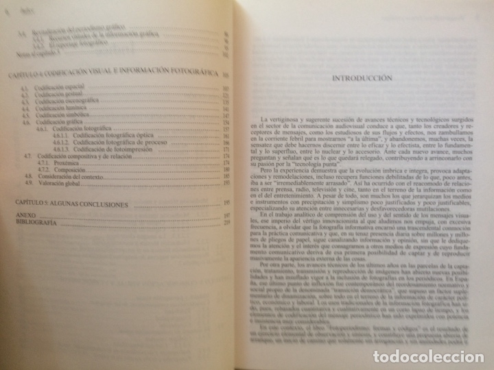 Libros: FOTOPERIODISMO: FORMAS Y C&Oacute;DIGOS. MANUEL ALONSO ERAUSQUIN. - Foto 4