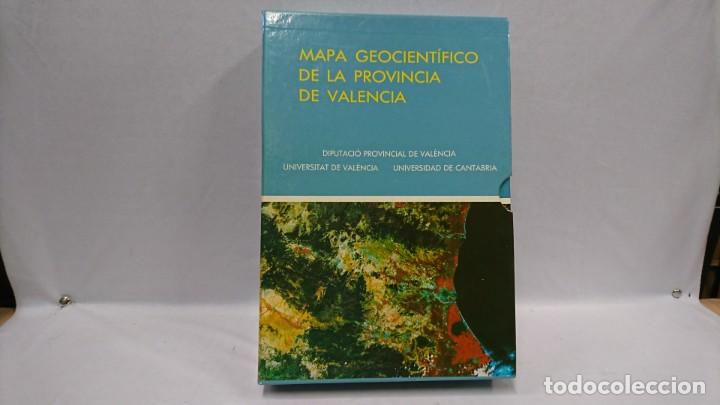 Libros: MAPA GEOCIENTIFICO DE LA PROVINCIA DE VALENCIA, COMPLETO - Foto 1