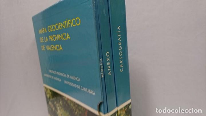 Libros: MAPA GEOCIENTIFICO DE LA PROVINCIA DE VALENCIA, COMPLETO - Foto 2