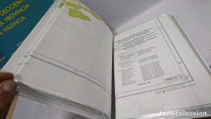 Libros: MAPA GEOCIENTIFICO DE LA PROVINCIA DE VALENCIA, COMPLETO - Foto 4