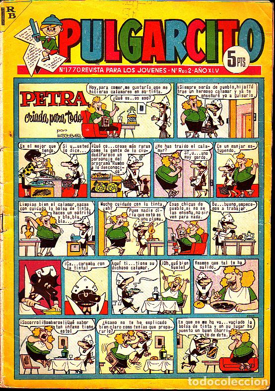 Libri di seconda mano: PULGARCITO. A&Ntilde;O. XLV. NUM. 1770. - REVISTA.