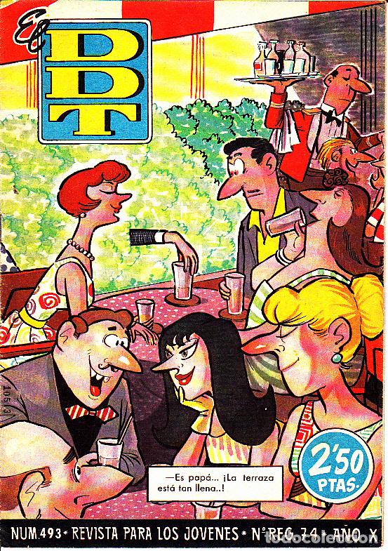 Libros: DDT. A&Ntilde;O. X. NUM. 493. - REVISTA. - Foto 1