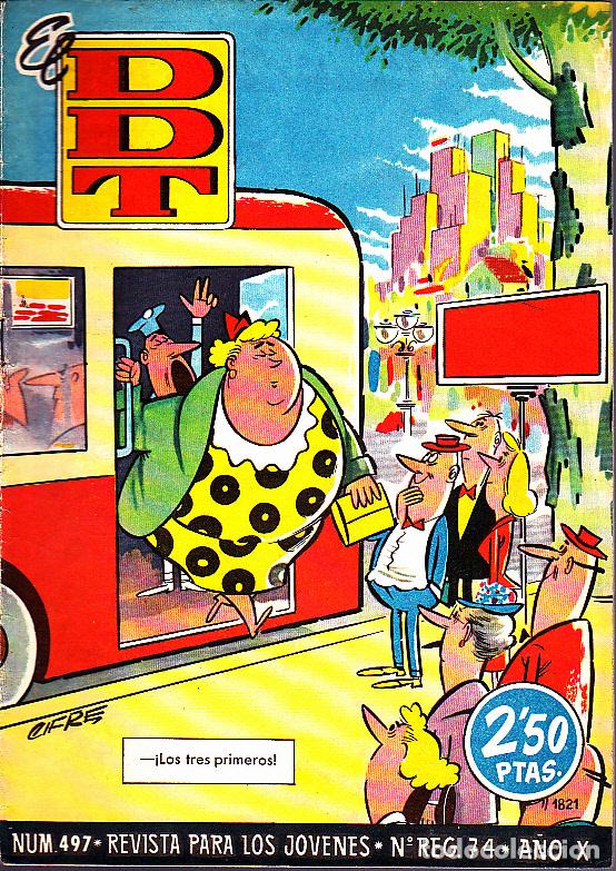 Libros: DDT. A&Ntilde;O X. NUM. 497. - REVISTA. - Foto 1