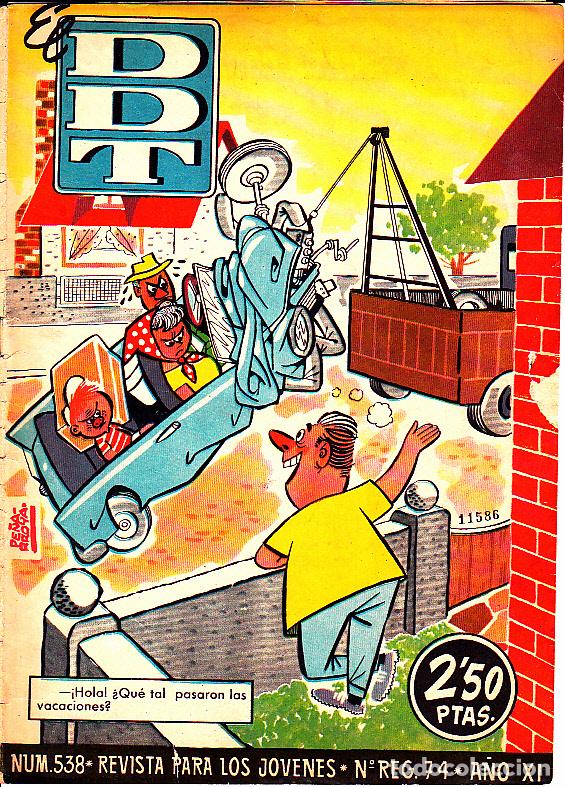 Libros: DDT. A&Ntilde;O XI. NUM. 538. - REVISTA. - Foto 1