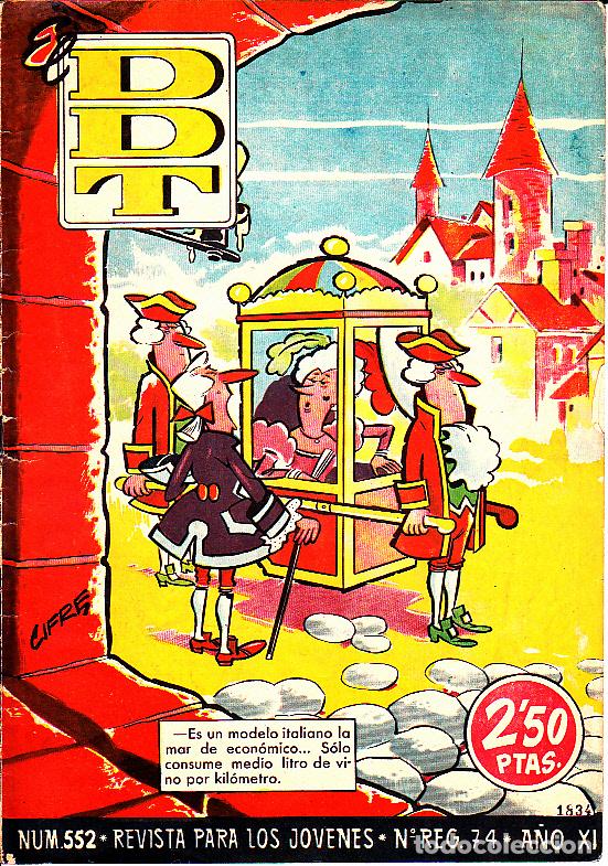 Libros: DDT. A&Ntilde;O XI. NUM. 552. - REVISTA. - Foto 1