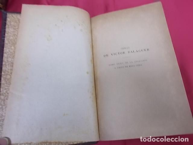 Libros: VICTOR BALAGUER. TRAGEDIAS. MADRID. 1898 - Foto 2