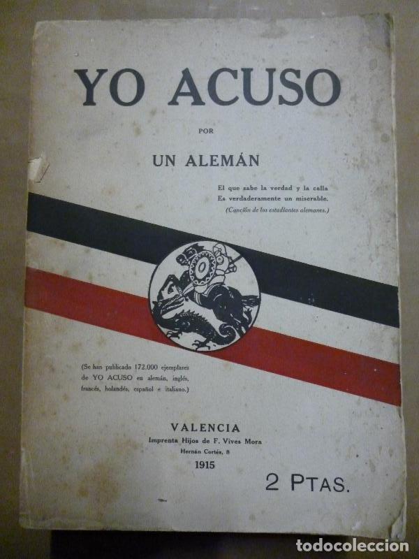 Libros: Yo Acuso por un Alem&aacute;n. - Un Alem&aacute;n. - Foto 1