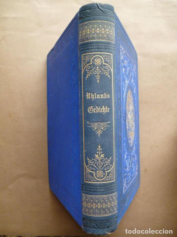 Libros: Gedichte. - Ludwig Uhland. - Foto 2
