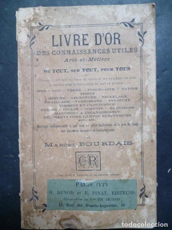 B&uuml;cher: Livre d'or des connaissances utiles : Arts et m&eacute;tiers. De Tout, sur Tout, Pour Tout. Ouvrage contena