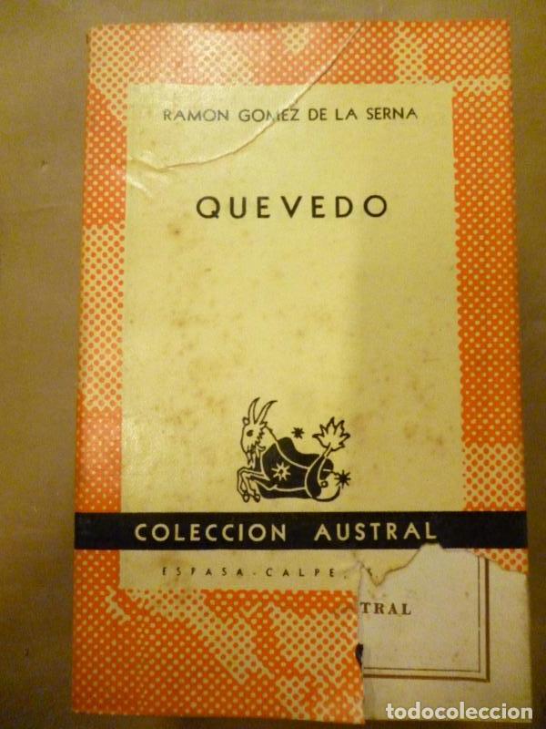 Libros: Quevedo. - G&Oacute;MEZ DE LA SERNA, Ram&oacute;n. - Foto 1