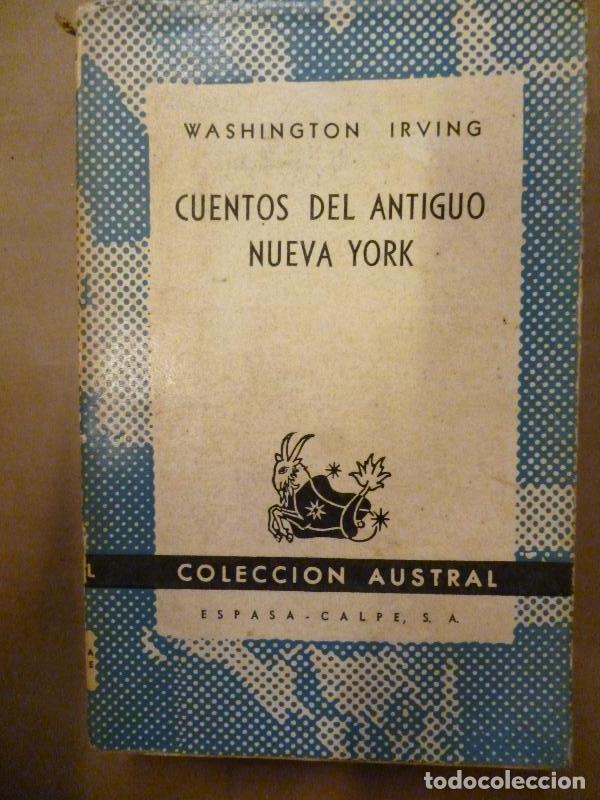 Libros: Cuentos del Antiguo Nuevo York. - Washington Irving. - Foto 1