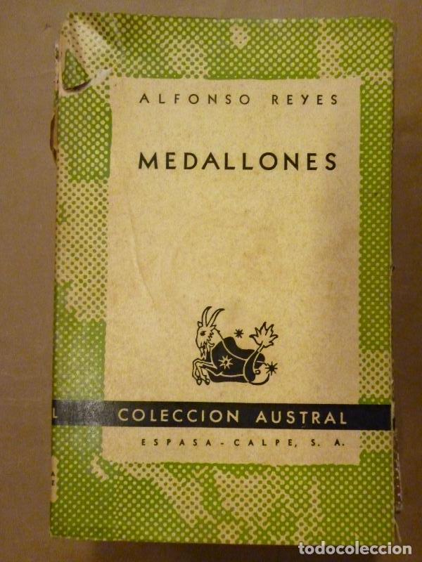 Libros: Medallones. - Reyes, Alfonso. - Foto 1