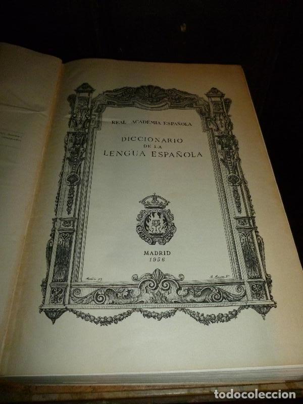 Libros: DICCIONARIO DE LA LENGUA ESPA&Ntilde;OLA. - - Foto 3