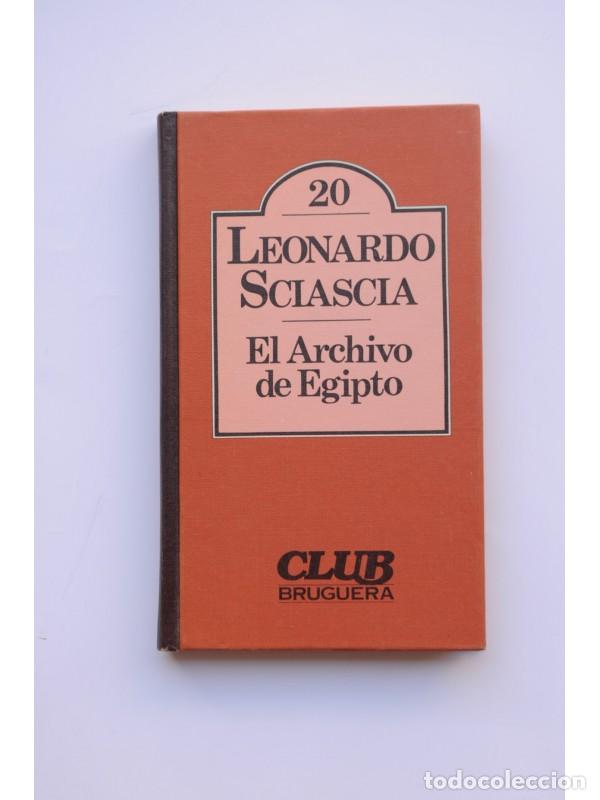 Libros: El archivo de Egipto - SCIASCIA, Leonardo - Foto 1