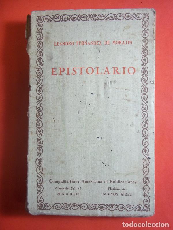 Libros: EPISTOLARIO. - FERN&Aacute;NDEZ DE MORAT&Iacute;N, Leandro. - Foto 1