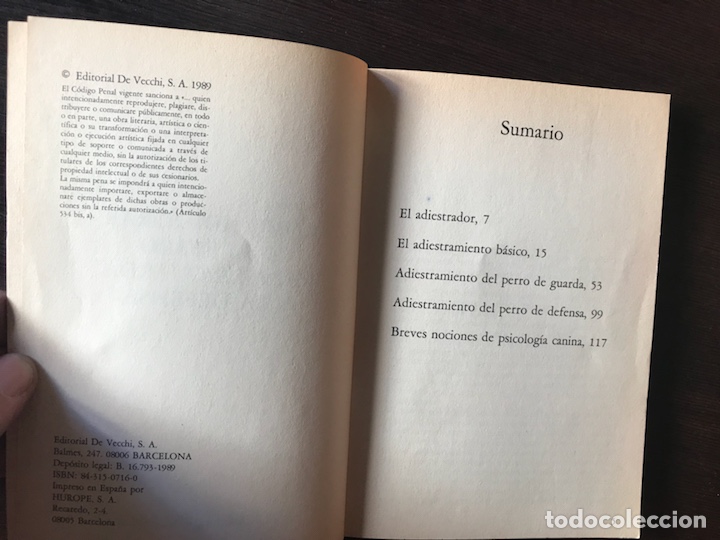 Libros: Como adiestrar a su perro para la guarda y la defensa. Alfonso Pacheco - Foto 2