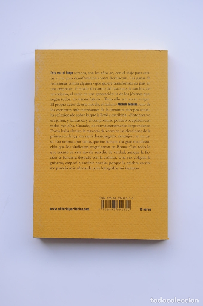 Libros: Esta vez el fuego - MONINA, Michele - Foto 3