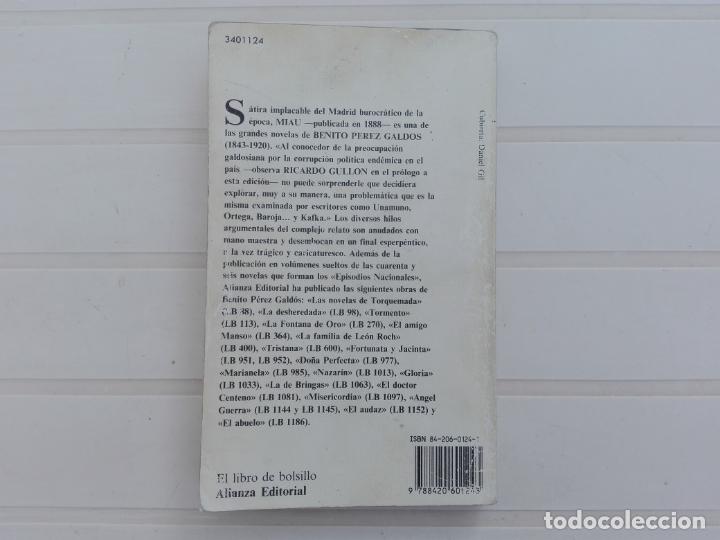 Libros: MIAU BENITO PEREZ GALDOS - Foto 4
