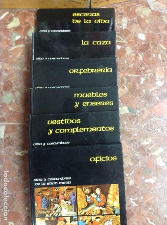 Libri di seconda mano: 6 tomos biblioteca ocio y costumbres sopena oficios muebles caza