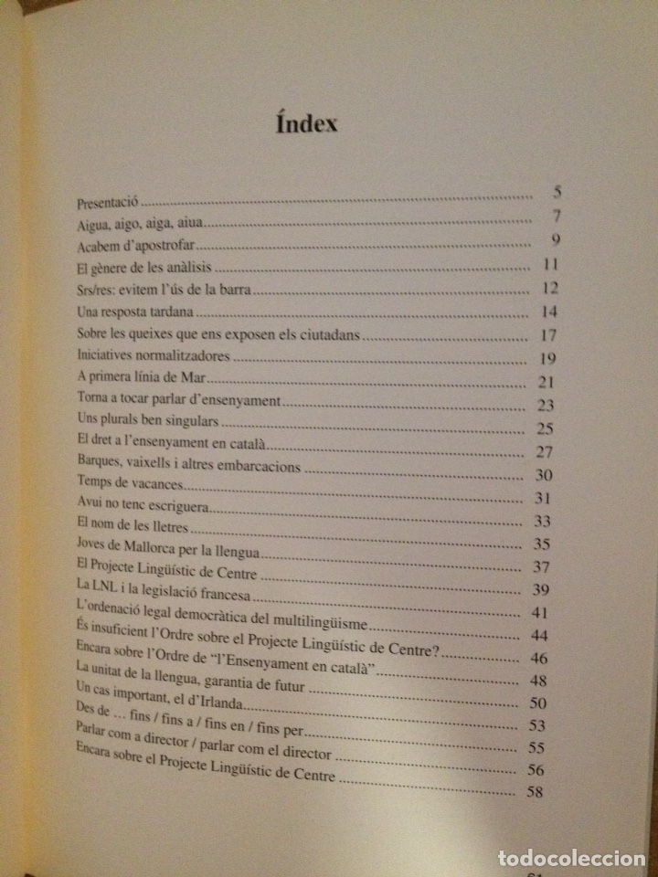 Libros: L&iacute;nia directa amb la Campanya de Normalitzaci&oacute; Ling&uuml;&iacute;stica VII - Foto 3
