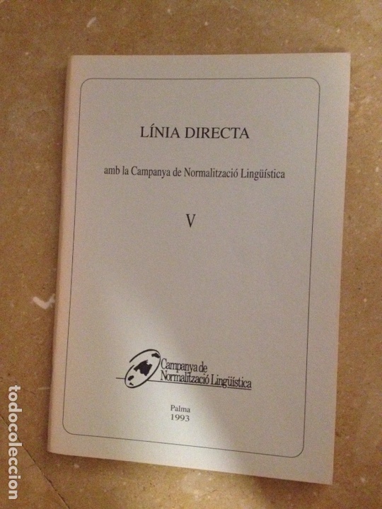 Libros: L&iacute;nia directa amb la Campanya de Normalitzaci&oacute; Ling&uuml;&iacute;stica V - Foto 1