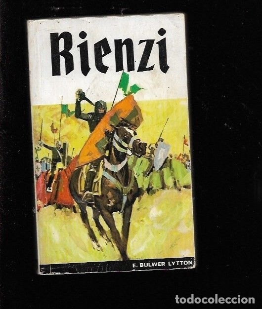 Libros: RIENZI - LYTTON, E. BULWER - Foto 2