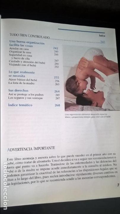 Libros: NUESTRO BEBE: EL PRIMER A&Ntilde;O. DAGMAR VON CRAMM Y DR. EBERHARD SCHMIDT. ILUSTRADO. MANUAL PRACTICO. - Foto 3