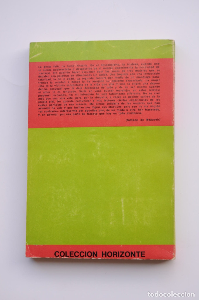 Libros: La mujer rota - BEAUVOIR, Simone de - Foto 3