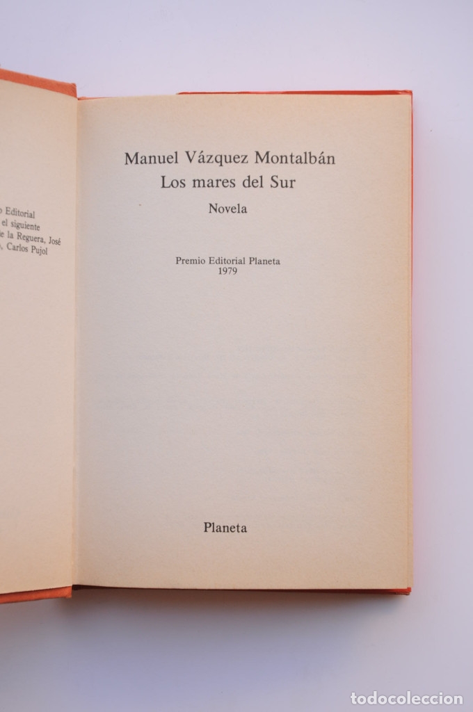 Libros: Los mares del sur - V&Aacute;ZQUEZ MONTALB&Aacute;N, Manuel - Foto 3