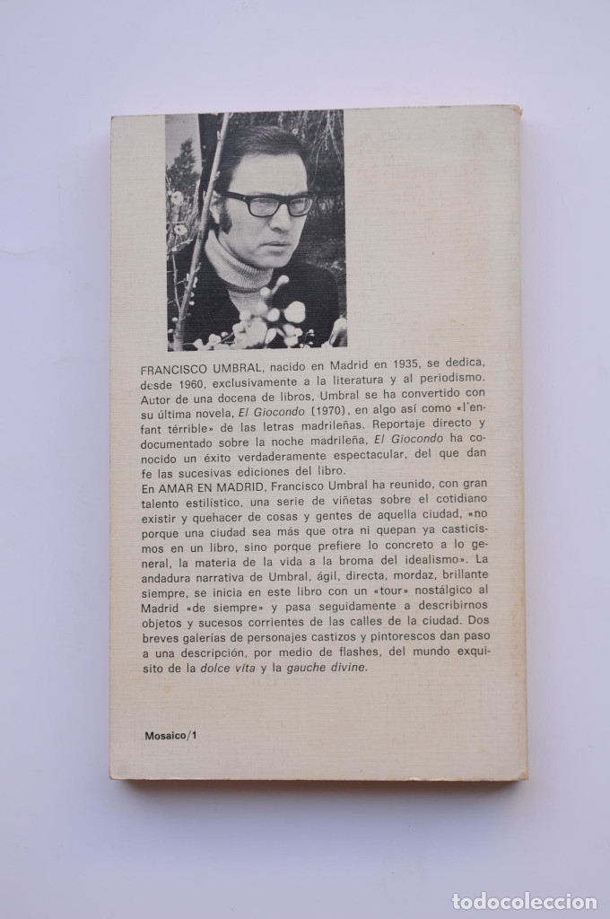 Libros: Amar en Madrid - UMBRAL, Francisco - Foto 3