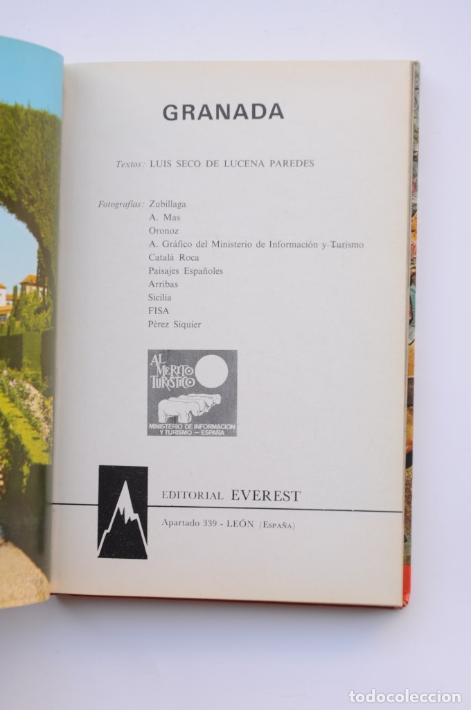 Libros: Granada - SECO DE LUCENA Y PAREDES, Luis - Foto 2