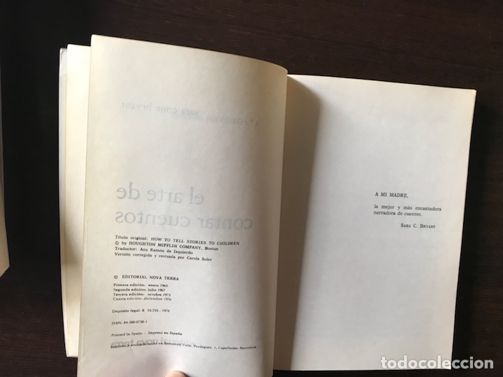 Libros: El arte de contar cuentos. Sara Cone - Foto 2